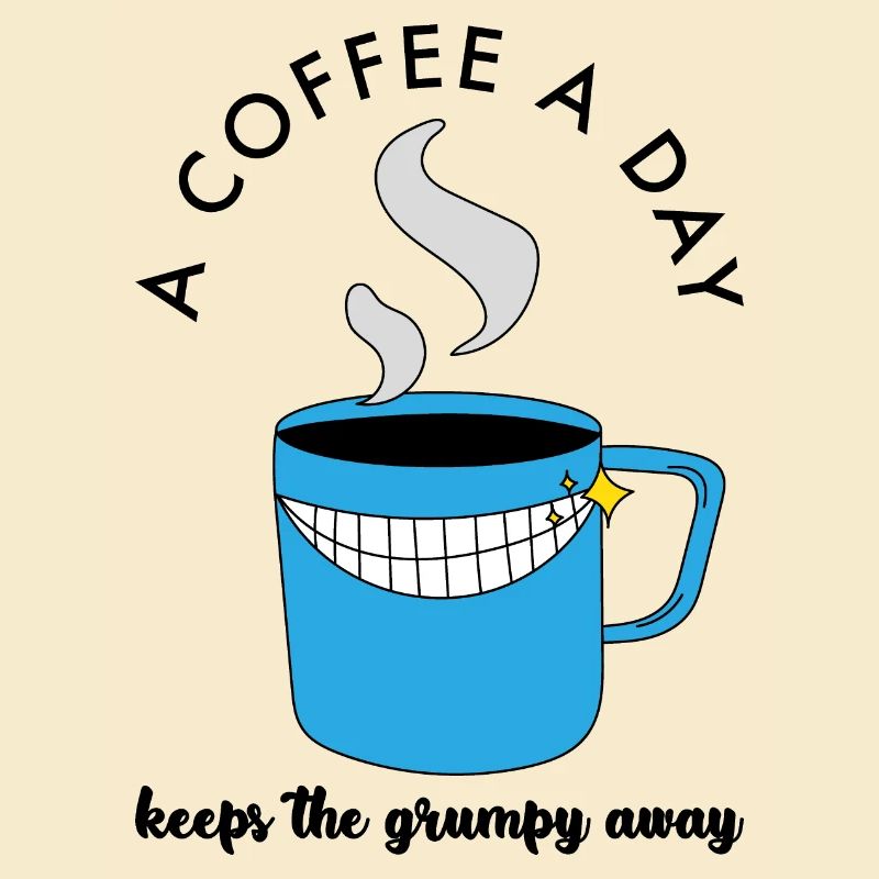 ACoffeeADay blanc