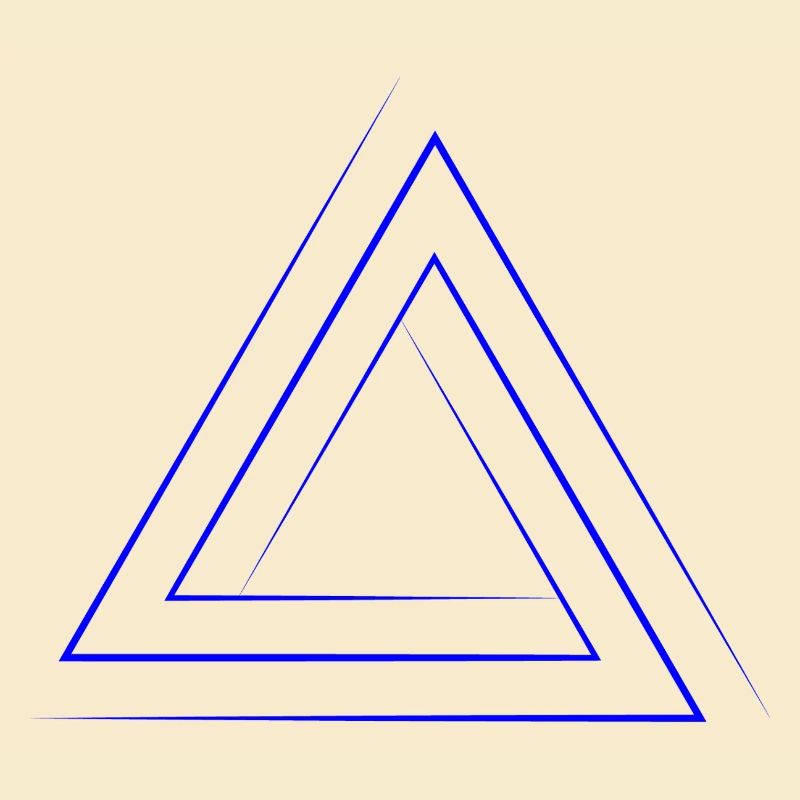 Geometric triangular nesting