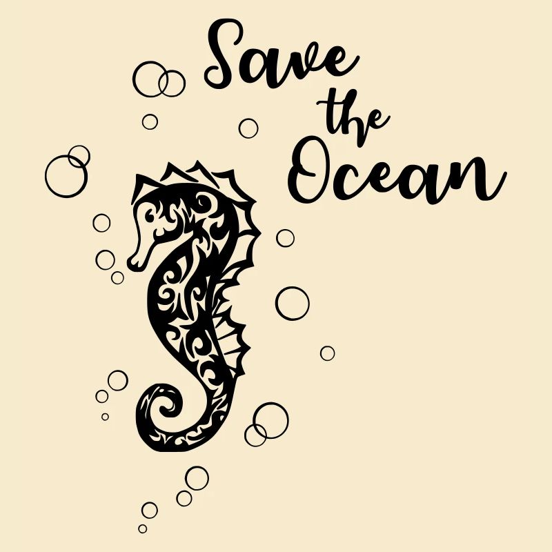 Save the Ocean - hippocampe