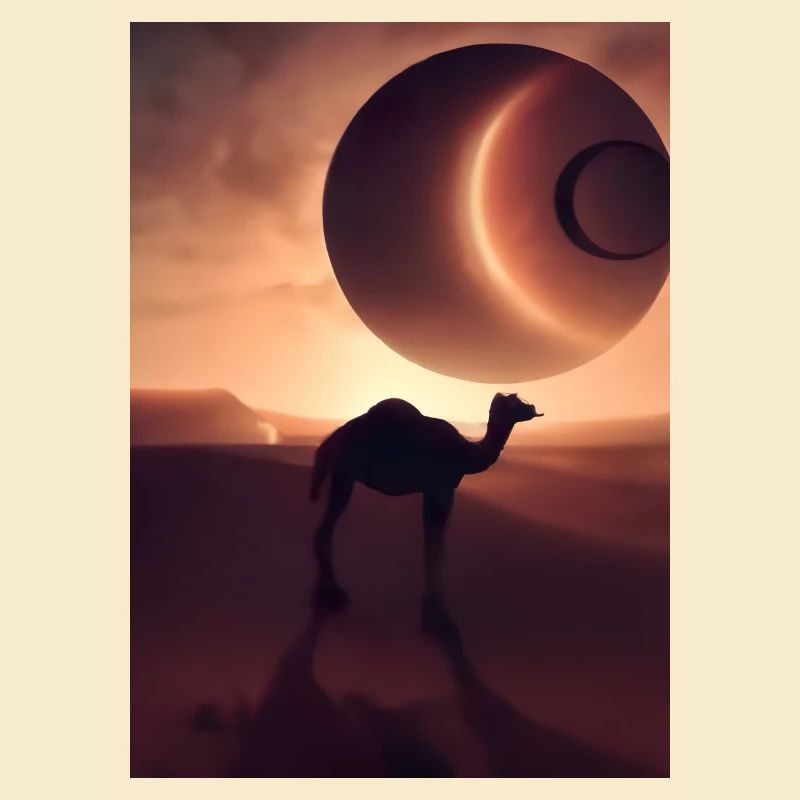 Kamel Wüstenplanet