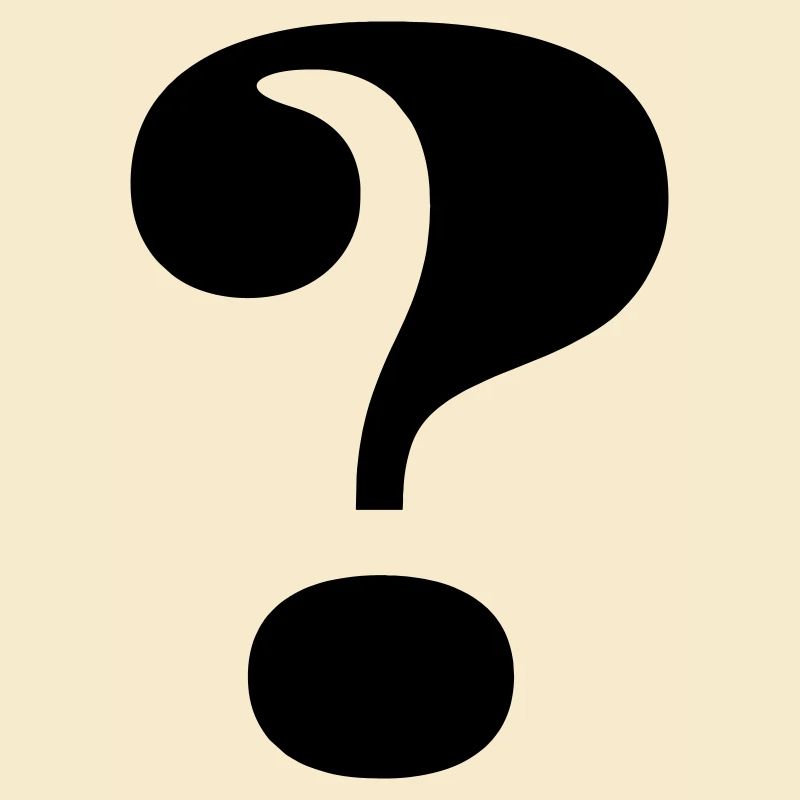 Big question mark