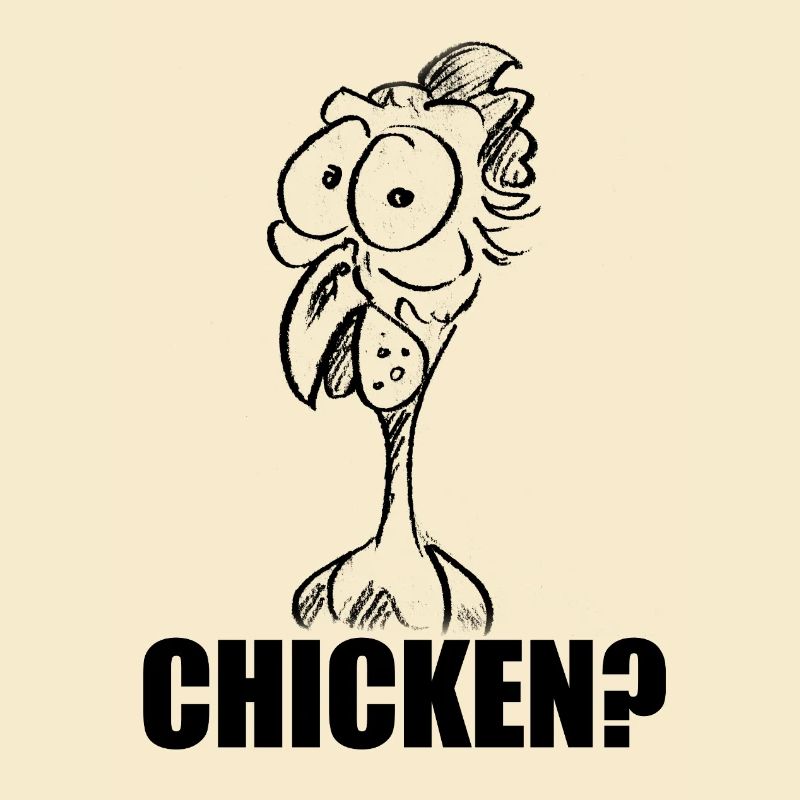 CHICKEN? Baffled Chicken Head – Humor