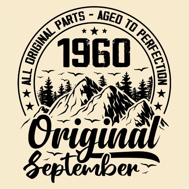 1960 September Original 64 Years Anniversary Gift