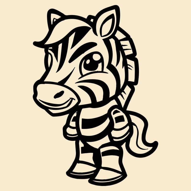 zebra comic