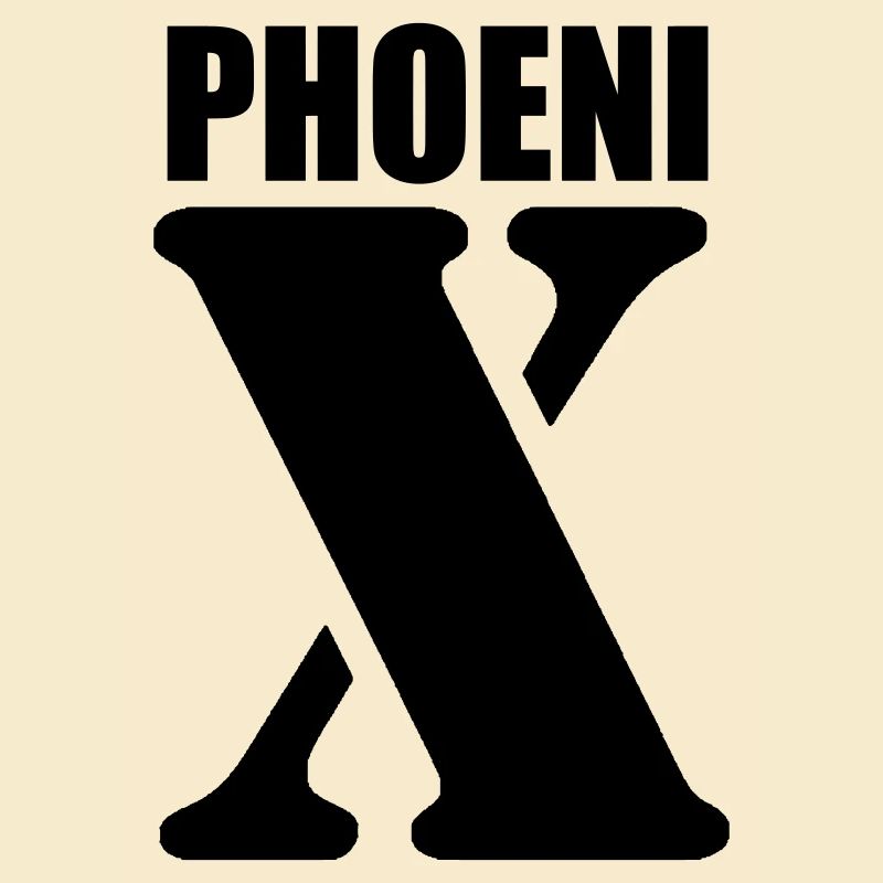 Phoenix – First Name Design | Minimal Typography