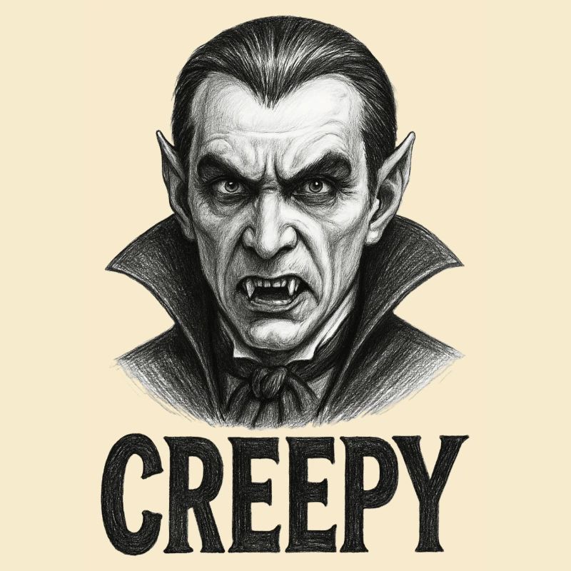 Furchterregender Vampir - Halloween