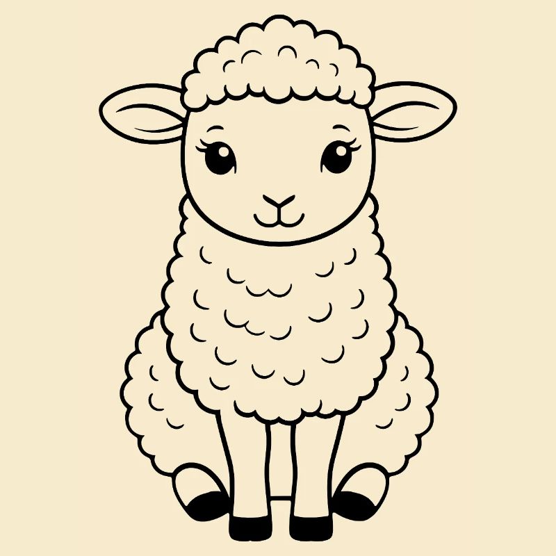 Schaf Kostüm Schäfer süßes Schäfchen