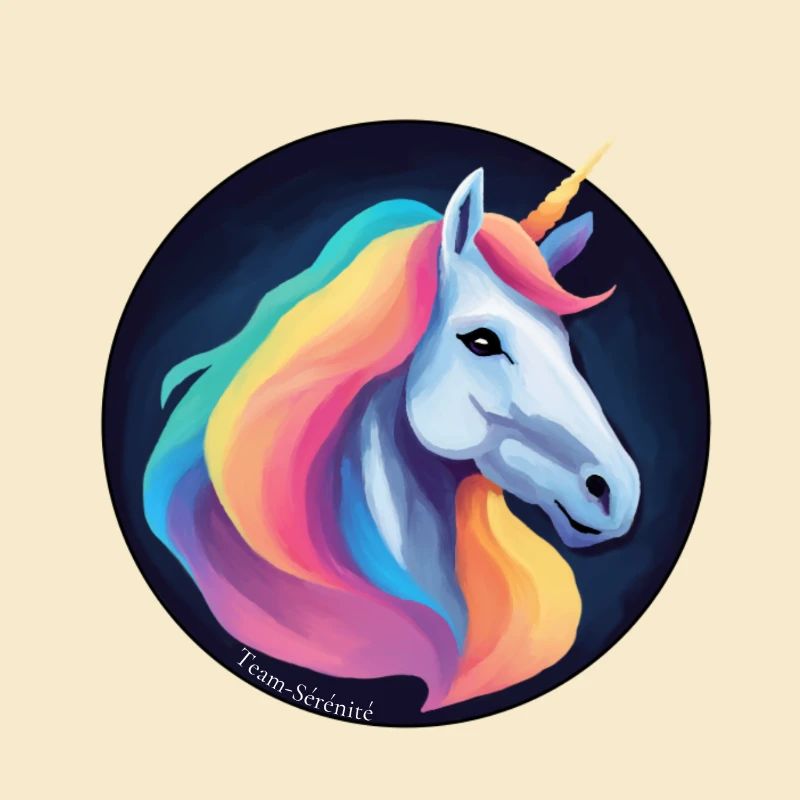 Regenbogen-Einhorn
