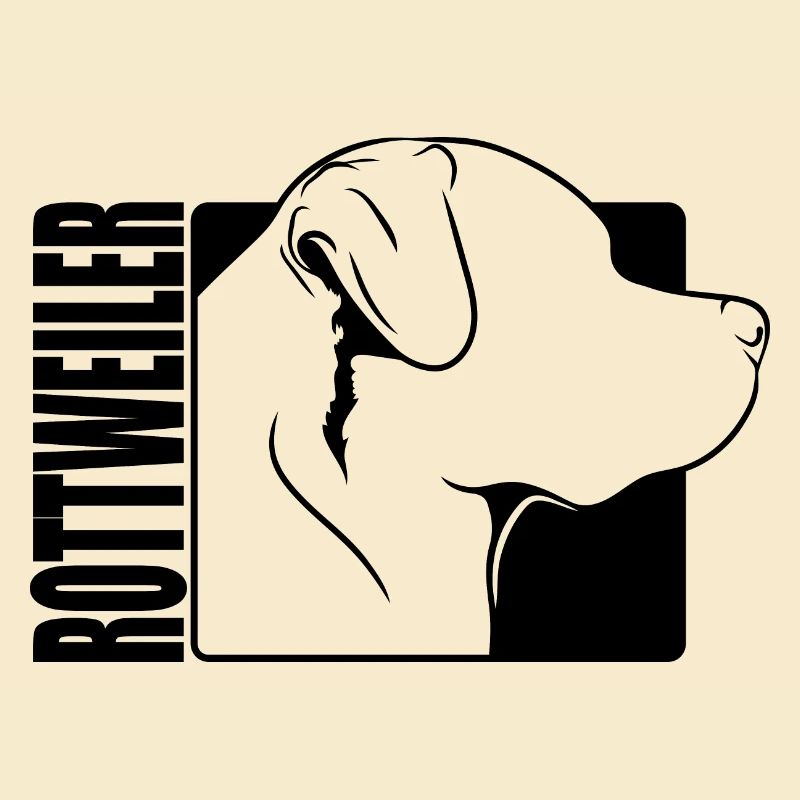 Rottweiler Profil Chiens Chien Wilsigns