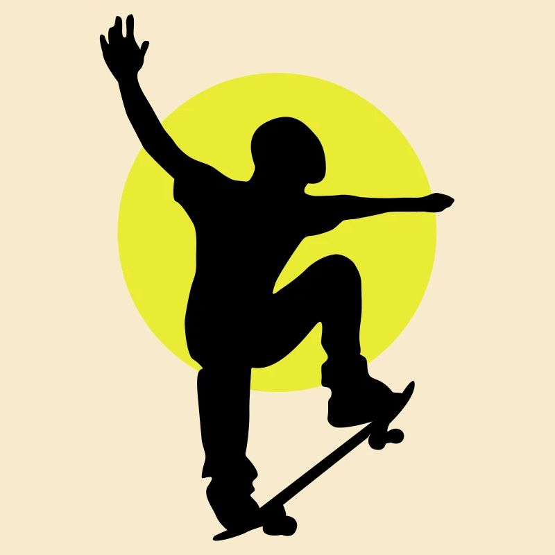 Skateboarder Sonne