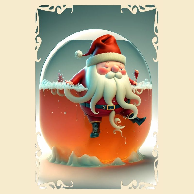Weihnachtsmann-Gelee