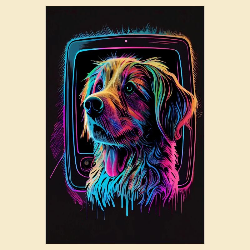 Rainbow Hund Phone Case Edition