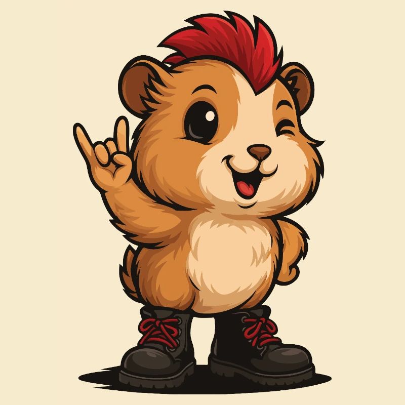 Punk Rock Cochon d’Inde