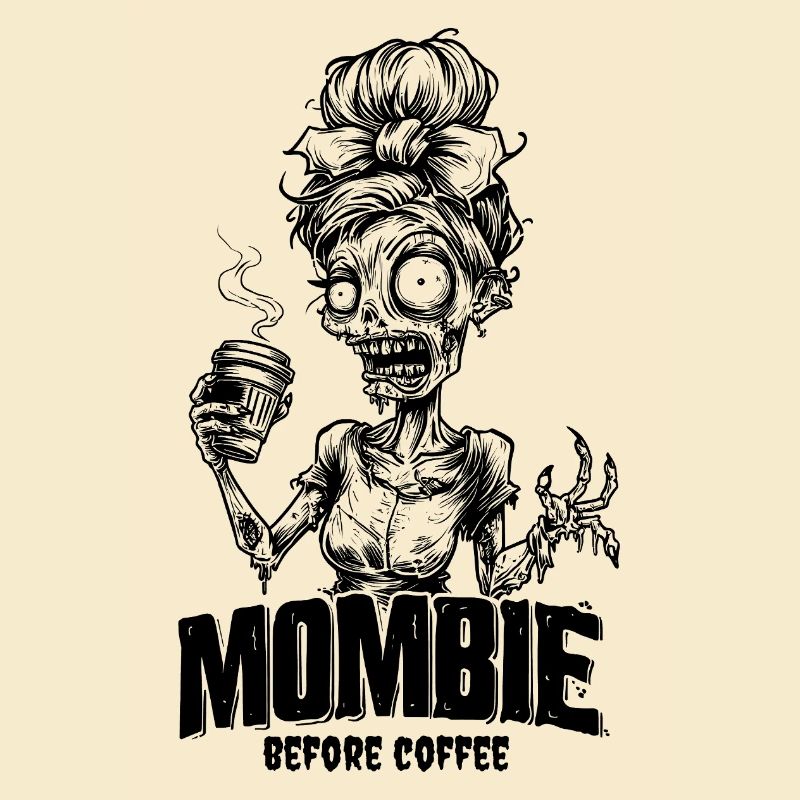 MOMBIE before coffee