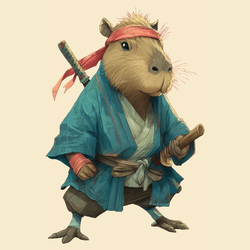 Capybara Ninja