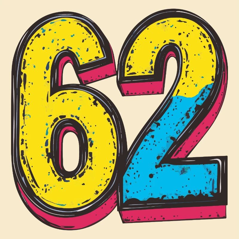 62 Number Symbol