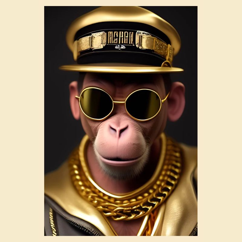 Cool Monkey With Sunglasses