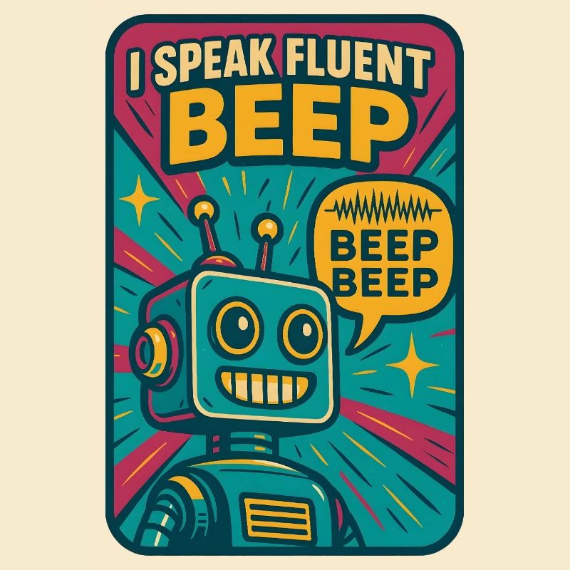 Flowing Beep | Robot Sci-Fi Nerd