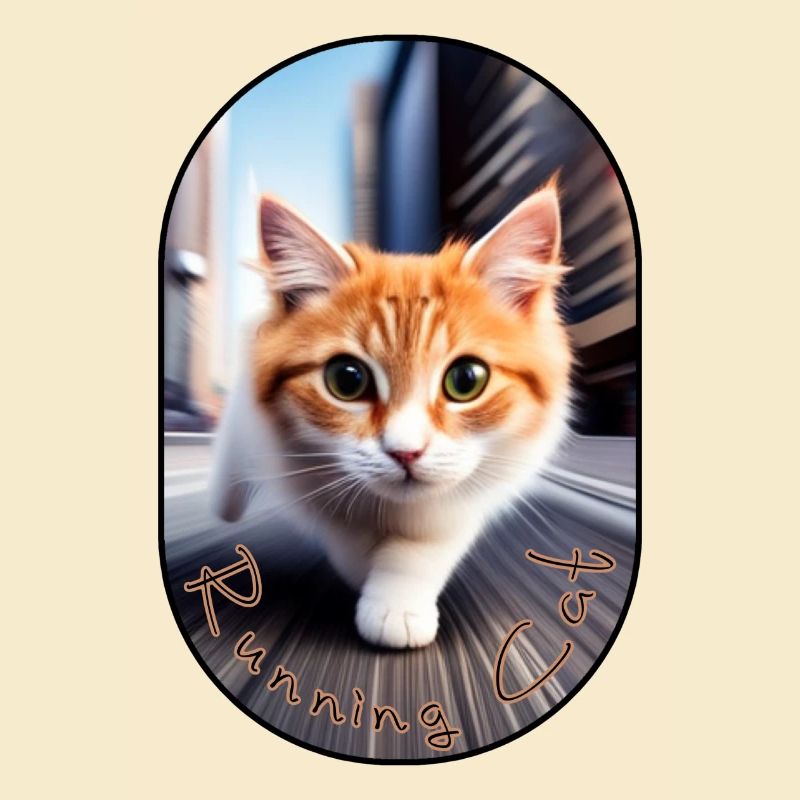 Schleichende katze