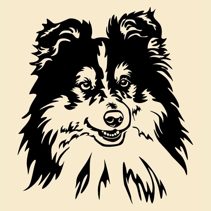 Sheltie Head