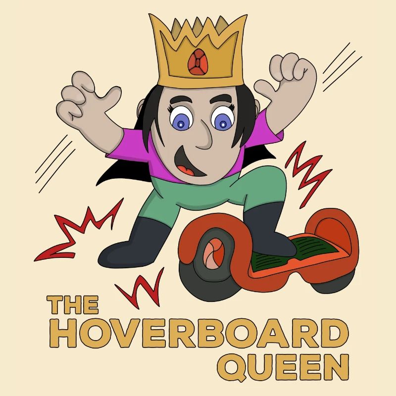 Die Hoverboard Queen