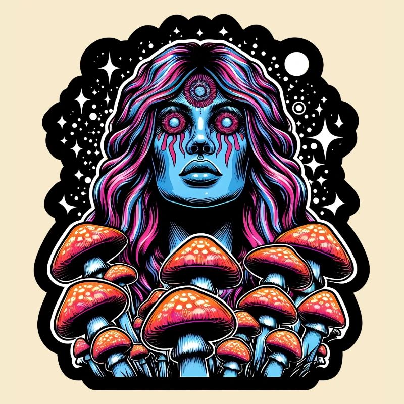 Oracle Champignon Psychédélique