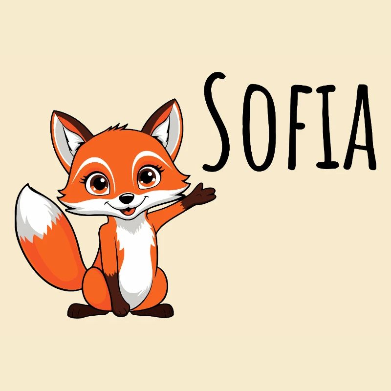 Fuchs - Mein Name ist Sofia - Süßes Waldtier