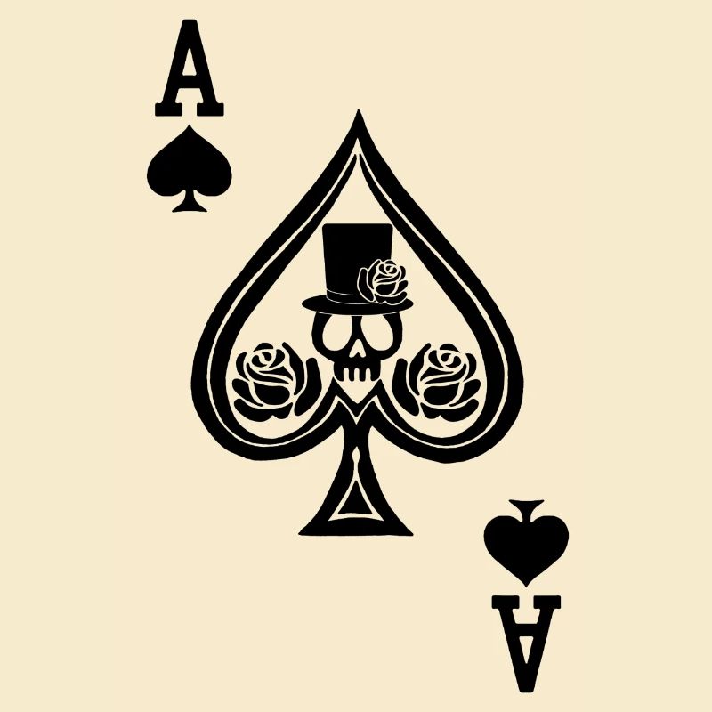 Spades skull