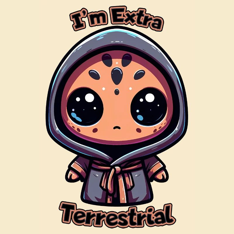 Extra Terrestrial Design - Unique Alien Artwork