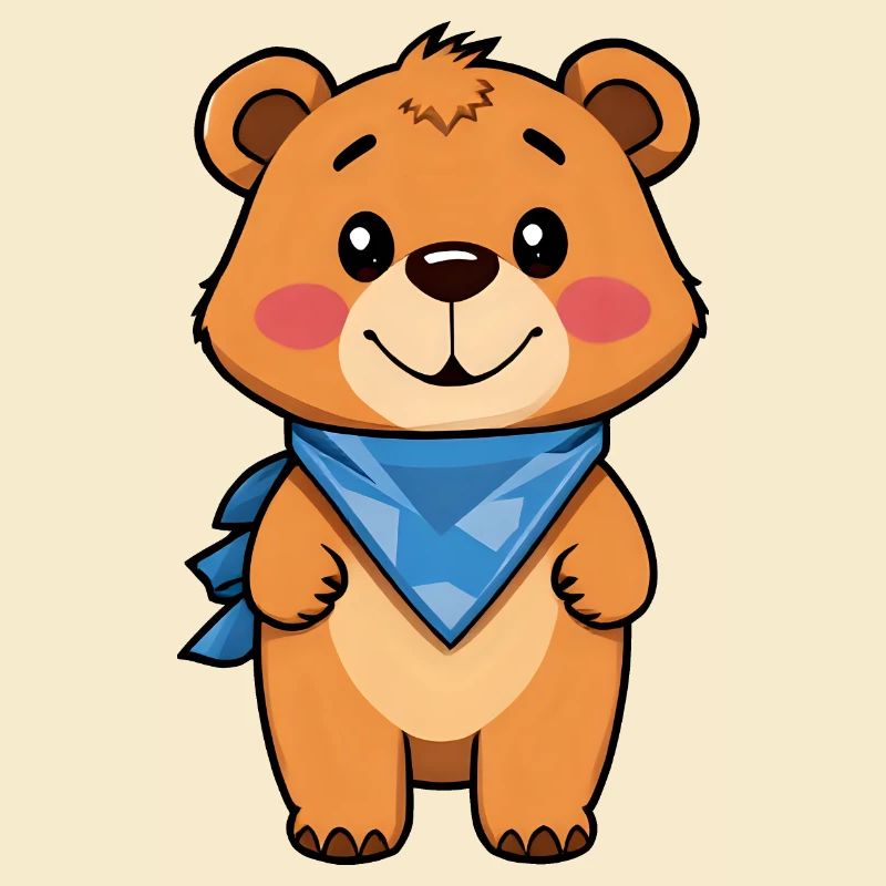 Stilvoller Teddybär