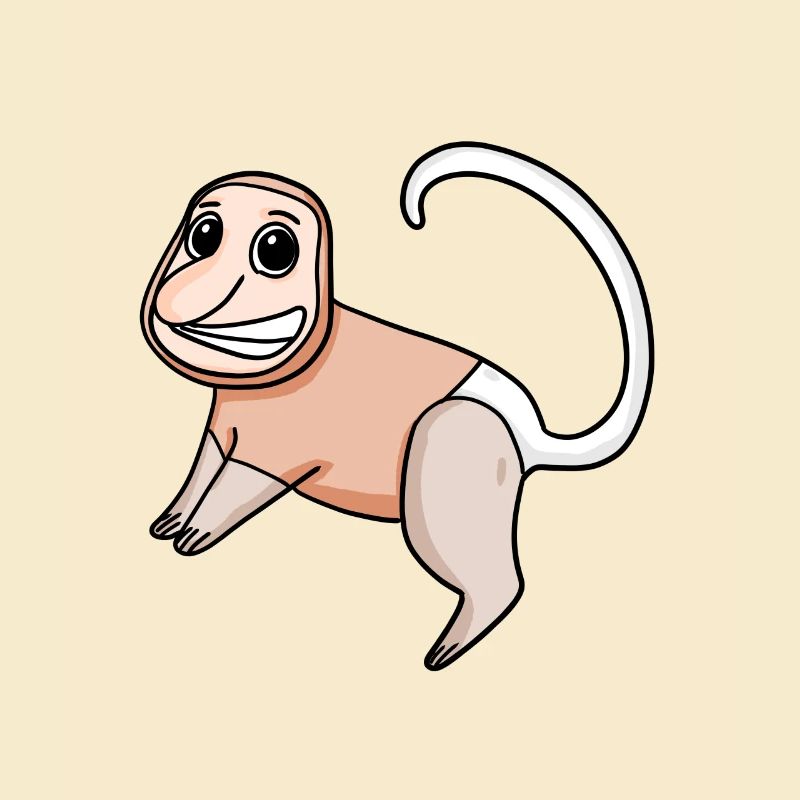 Proboscis Monkey Monkey Monkey