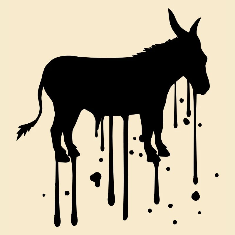 timbre goutte couleur blob graffiti spray donkey p
