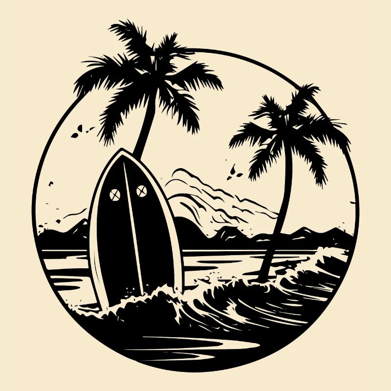 Ride the Waves with your surfboard