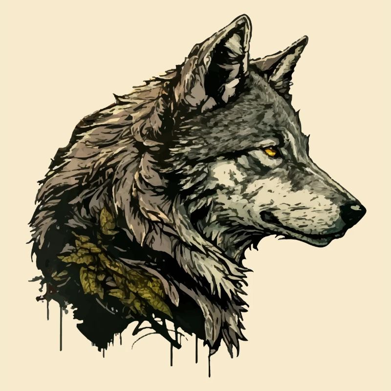 Der graue Wolf