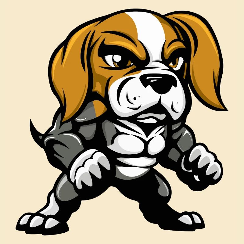 Beagle Hund Comic