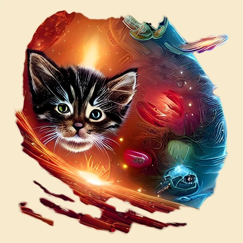 Chat dans l’espace