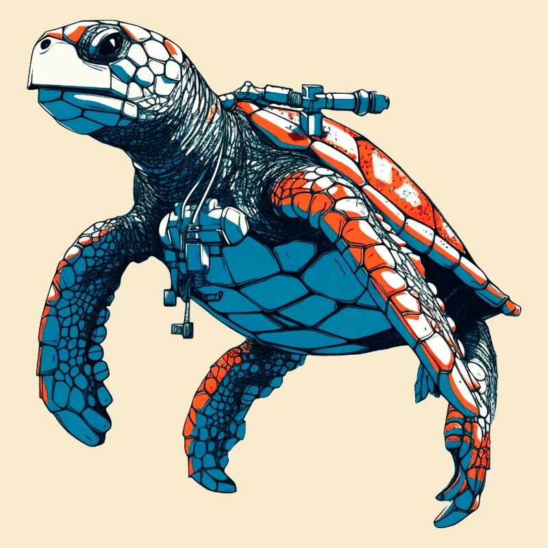 Turtle has diving as a hobby