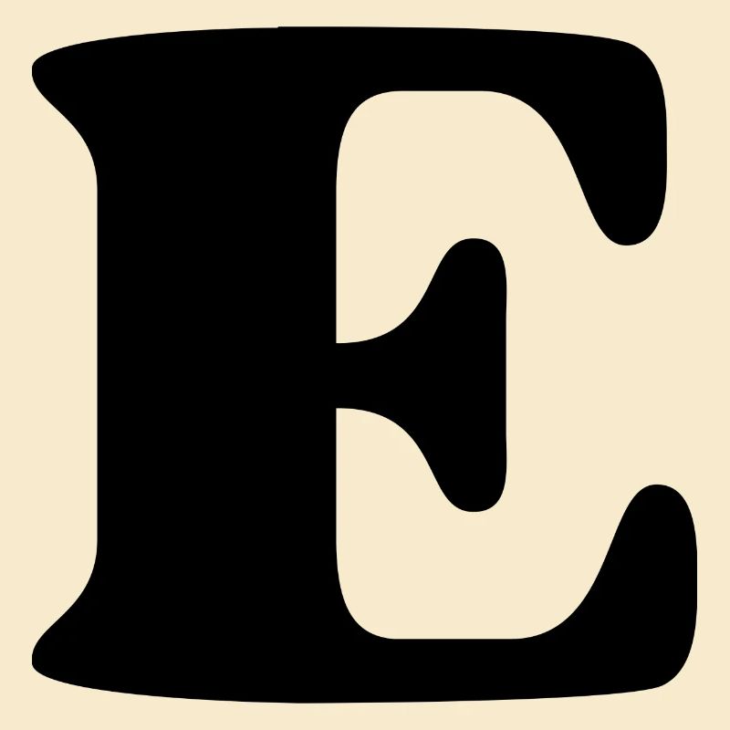 Lettre e