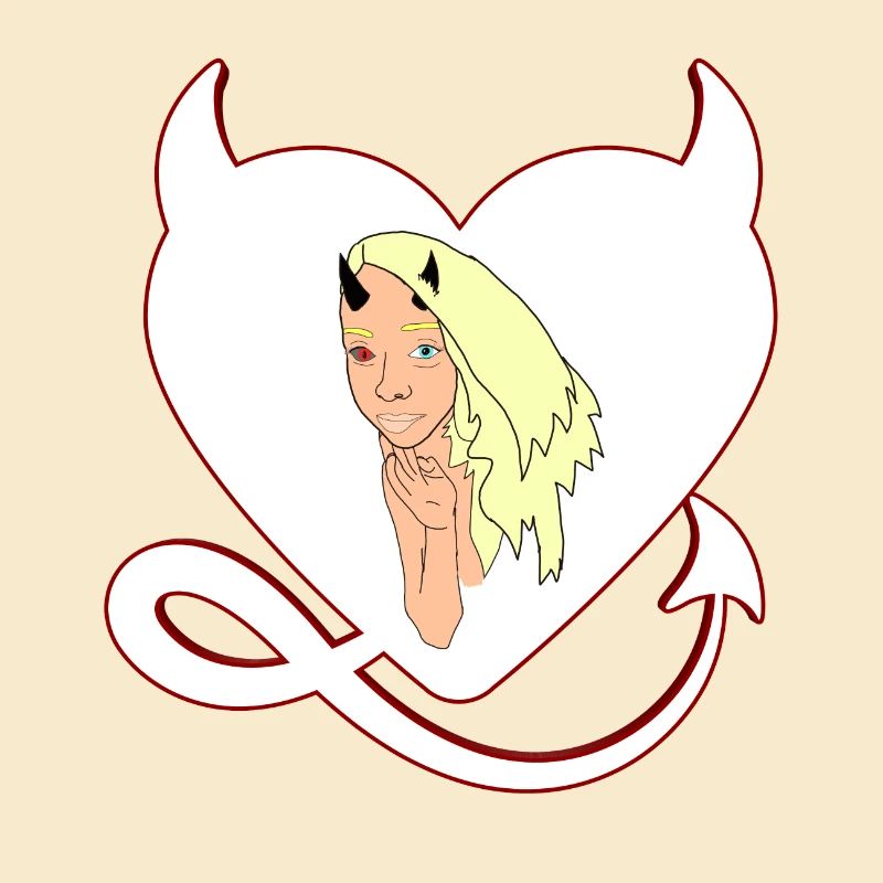 Devil with devil's heart Devil devil's female