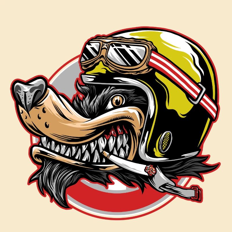 Biker Dog