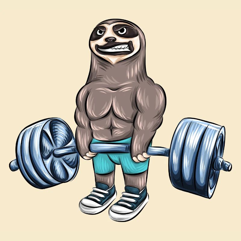 Sloth Training Weight Summer Beach Gift