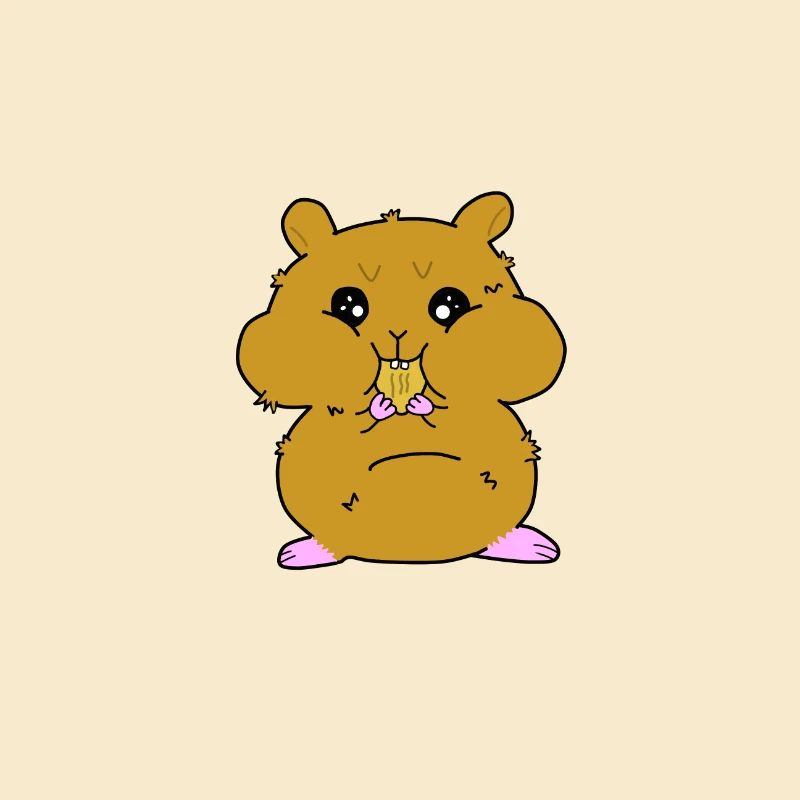 Rongeur de cuisson hamster hamster