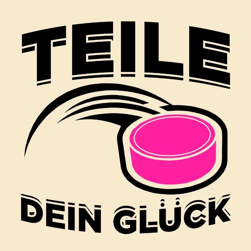 Teile dein Glück Druff Druffie Techno Geschenkidee