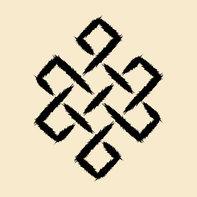 Infinity Knot Buddhism Happiness