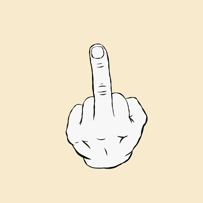 Mittelfinger Geschenk lustige Geschenkidee Finger