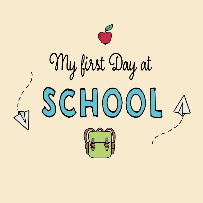 My first day at school