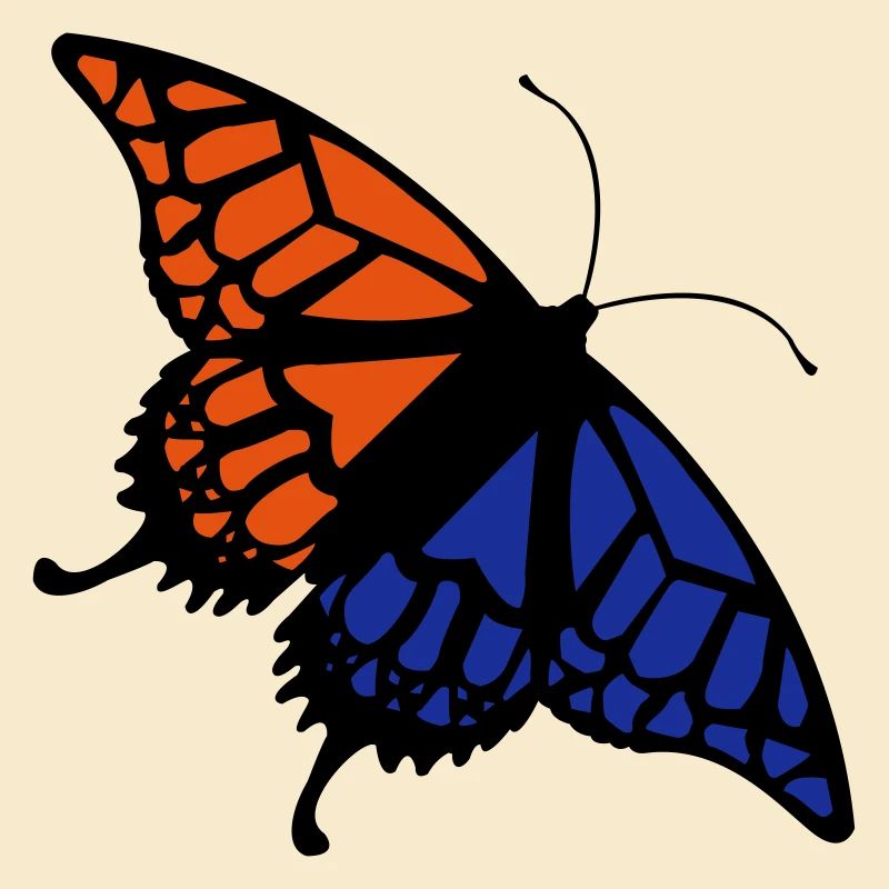 Butterfly (colors customizable)