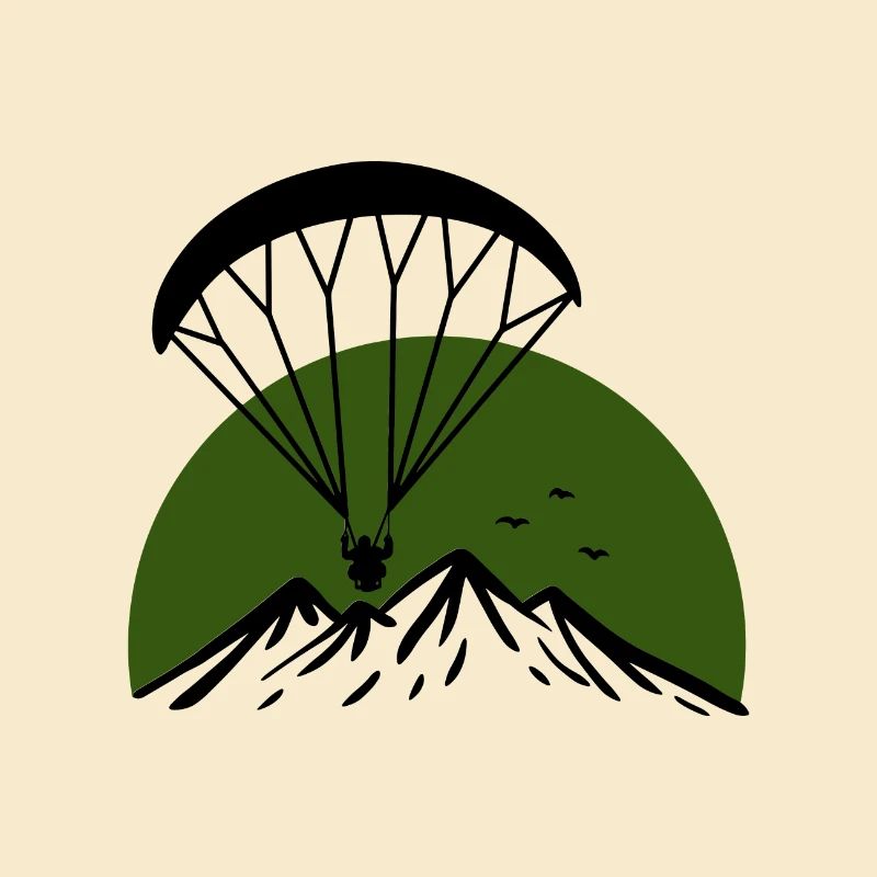 Paramotoring Retro Design