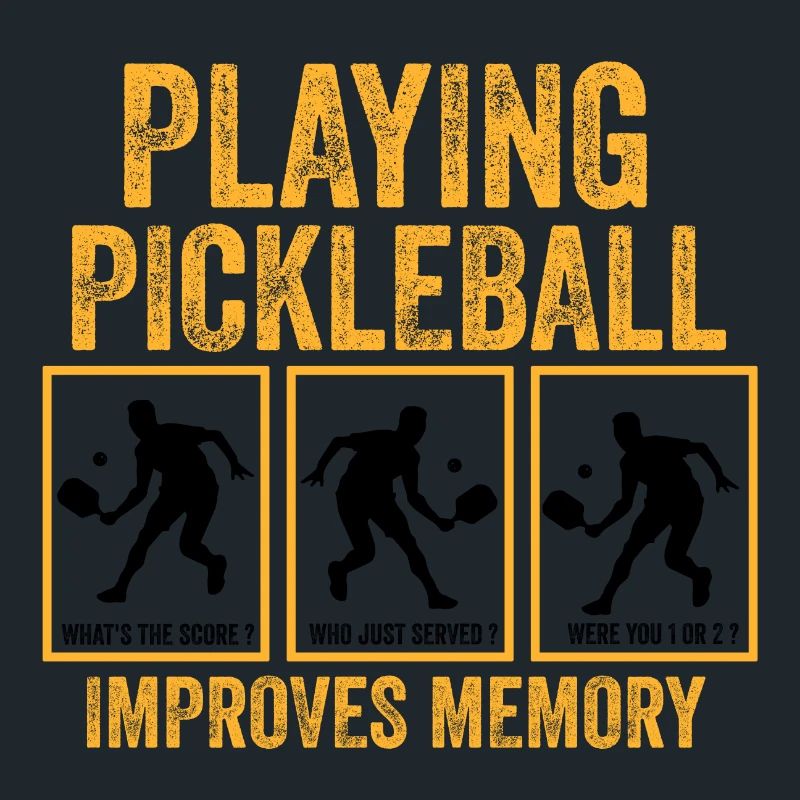Playing pickleball improves memory