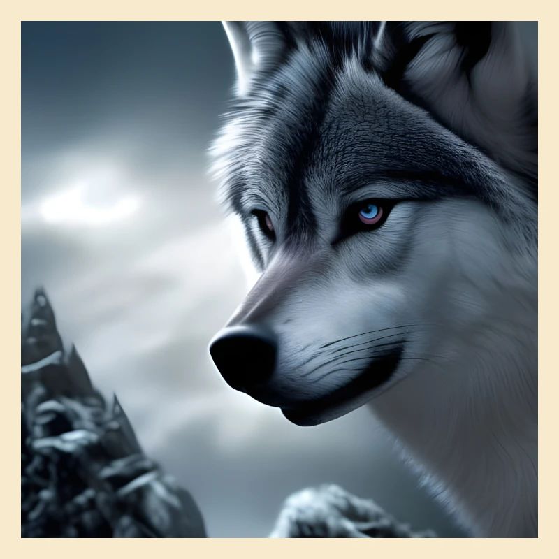 White wolf